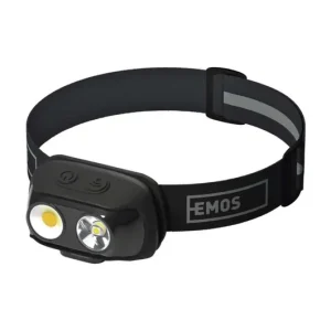 Do košíku | EMOS P3542 nabíjecí čelovka 500lm, 130m, COB LED+LED
